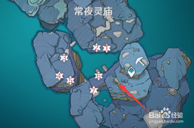 原神手游神的孩子全跳舞七个残影位置攻略