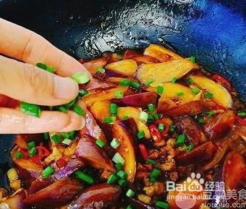 家常菜+肉末烧茄子