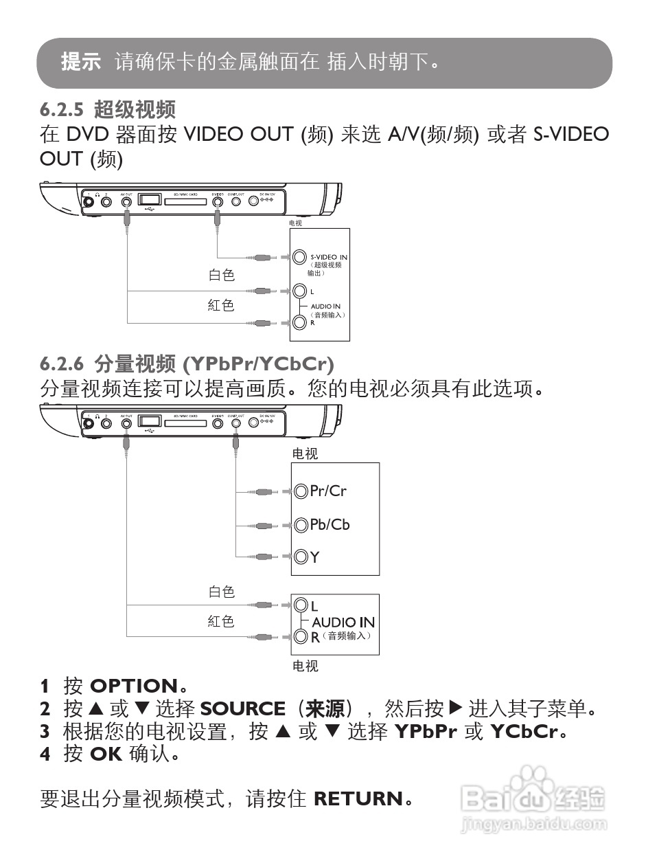飞利浦PET1031便携式DVD播放机说明书:[3]