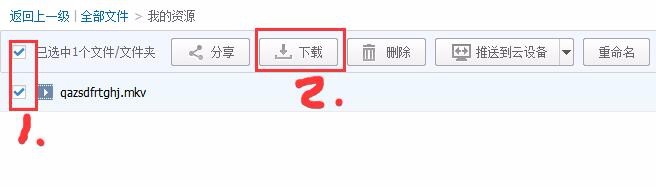 如何用迅雷下载百度云盘里比较大的文件
