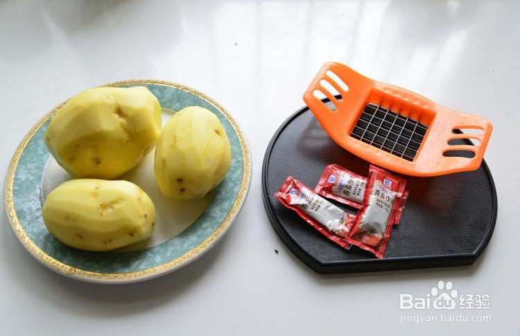 孩子的健康零食自制炸薯条