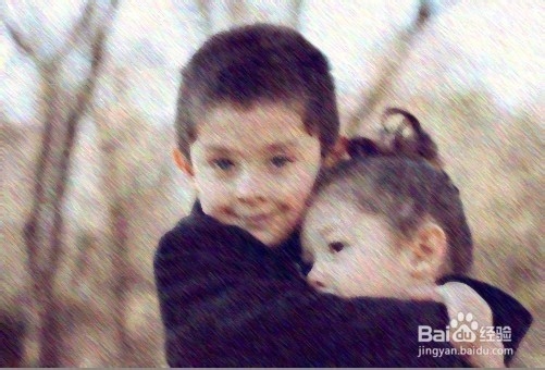 制作彩色铅笔效果