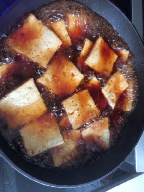 酸酸甜甜老豆腐