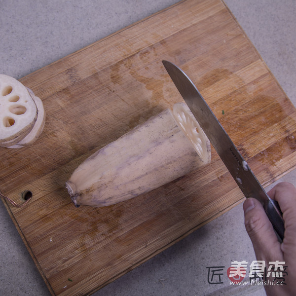 爱心藕夹苏北小食