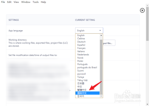 LosslessCut怎么设置中文