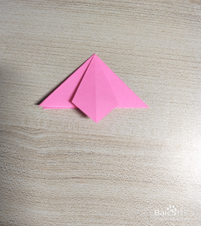 折纸：蝴蝶结书签