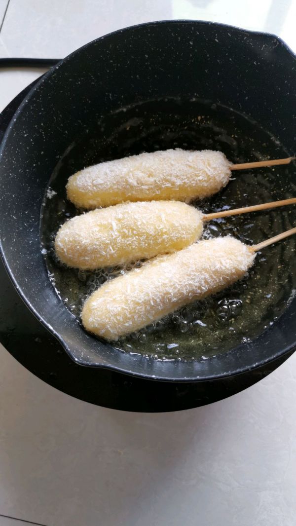 土豆拉丝芝士棒