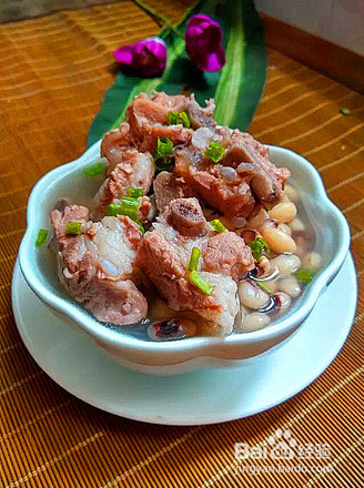 排骨眉豆汤的做法