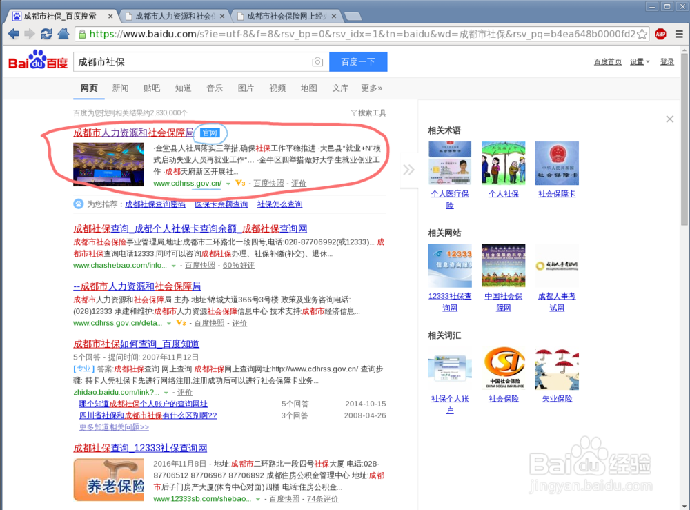 如何在网上查询社保