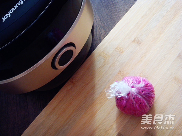 火龙果花样饭团