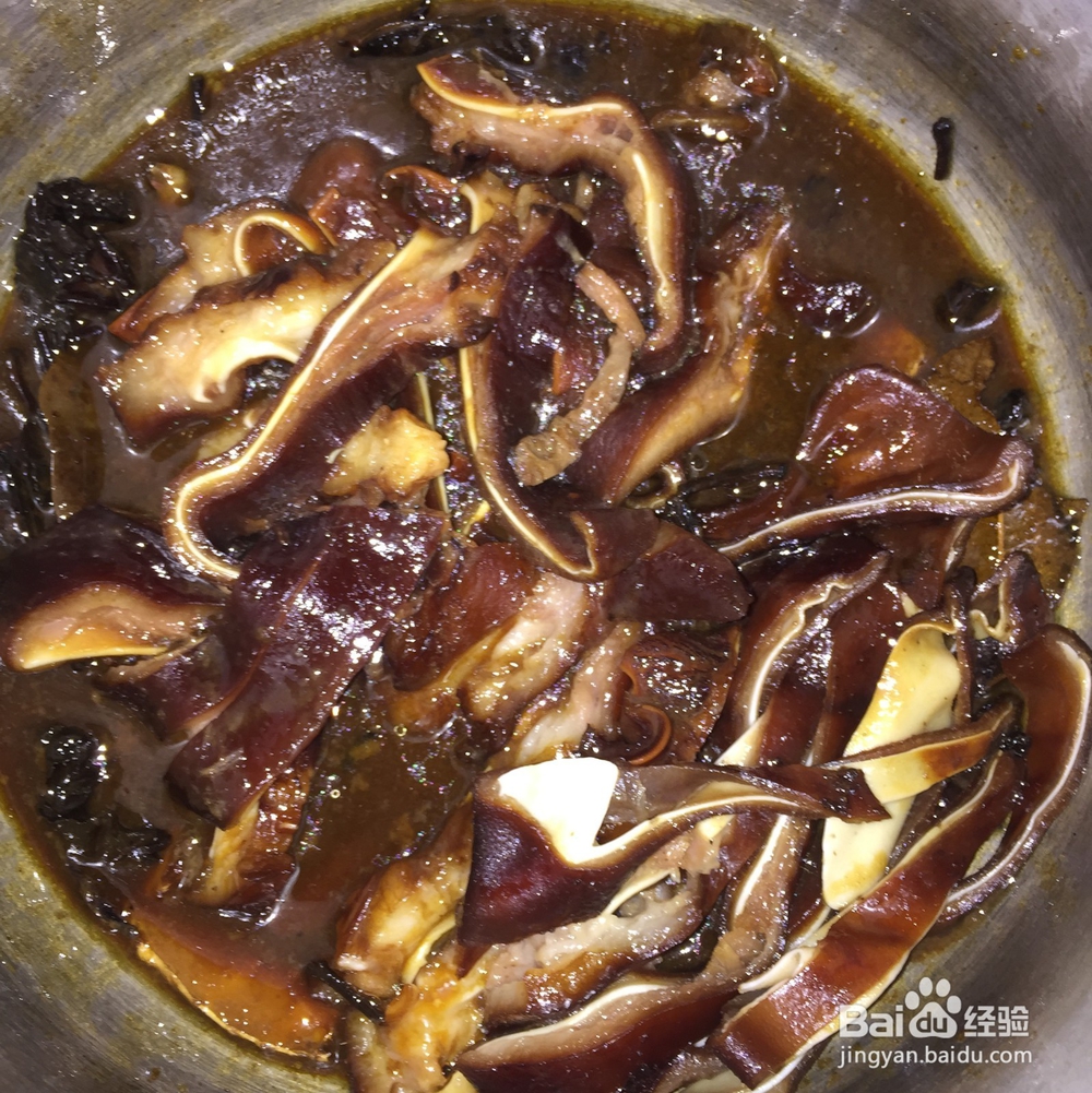 高压锅炖猪耳朵的做法