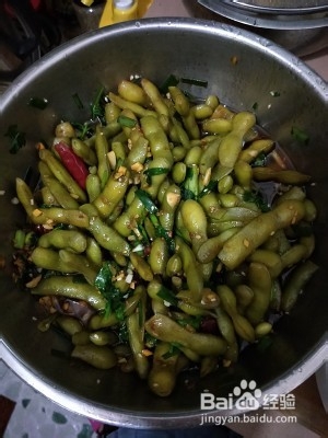 教你怎么做凉拌毛豆