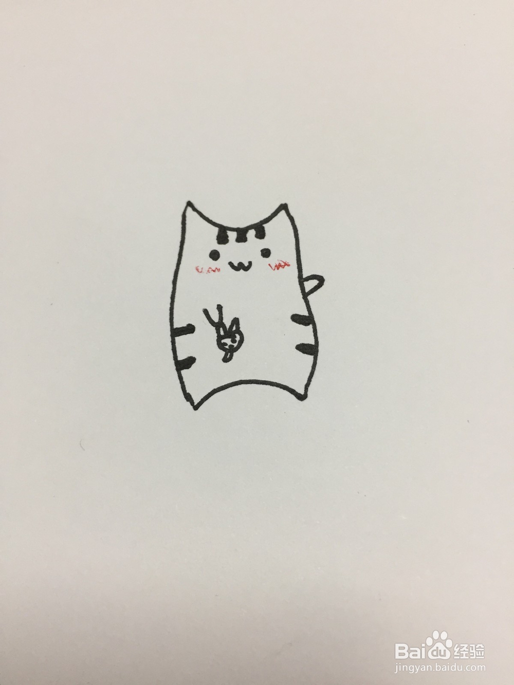 猫咪的可爱画法