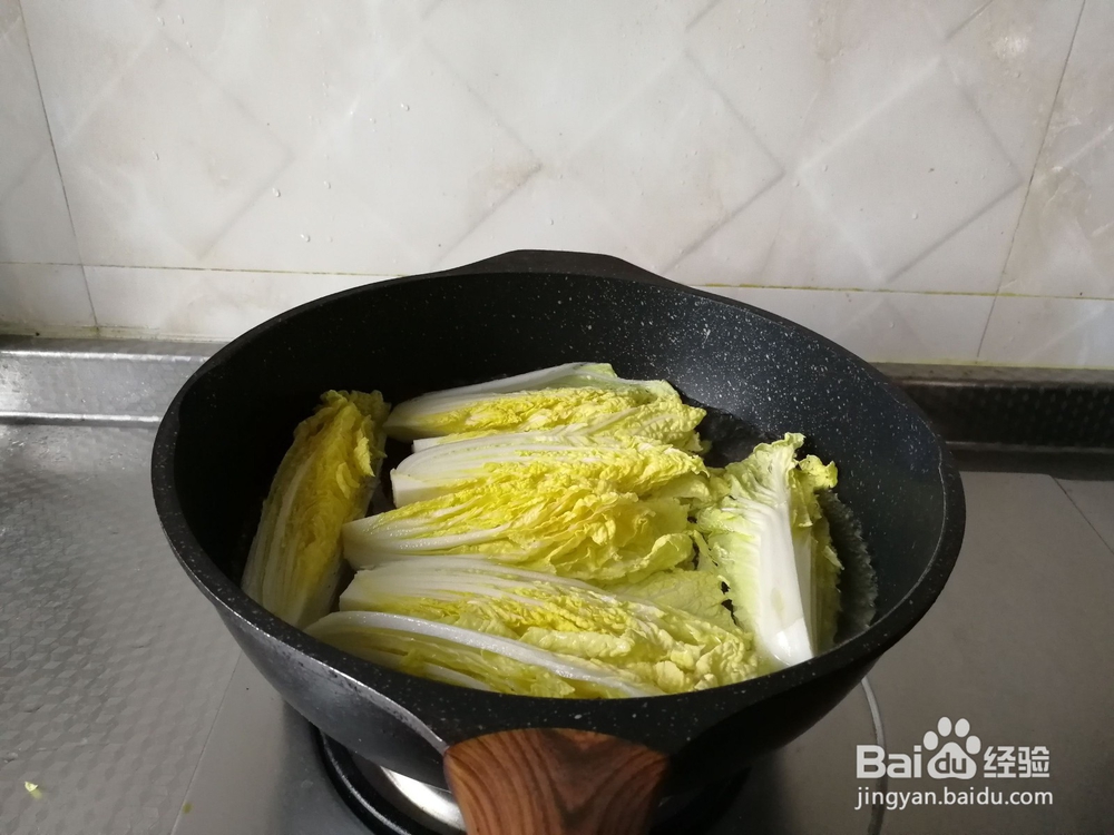 娃娃菜蒸粉丝制作方法
