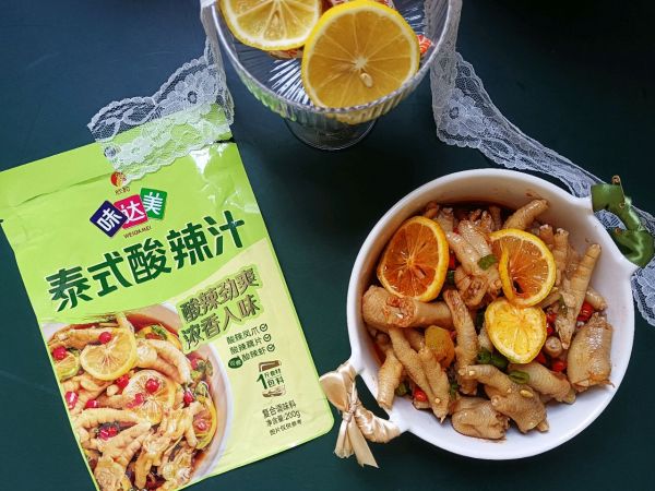 泰式酸辣柠檬鸡爪