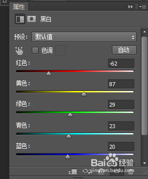 ps技巧：如何使用调整图层将彩色图片变成黑白图