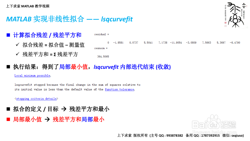MATLAB如何做拟合lsqcurvefit函数怎么使用