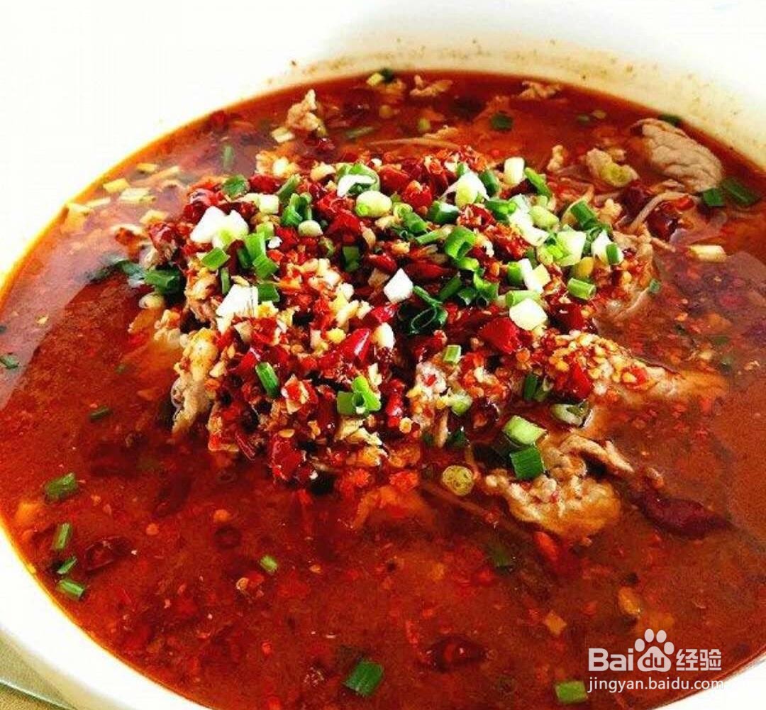 水煮肉片怎么做肉片滑嫩