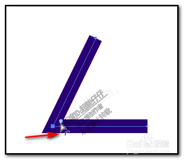 在AI中画出形状的角太尖了怎么办illustrator