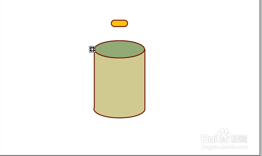 怎样在illustrator中绘制水桶小图标