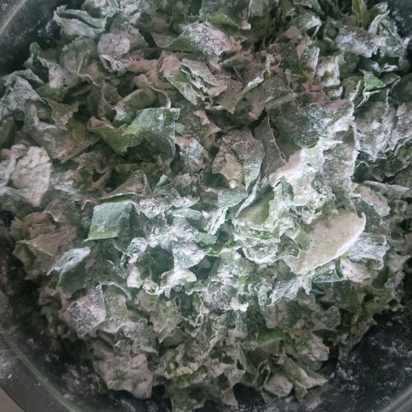家常油麦菜麦饭