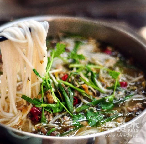 小锅米线的做法