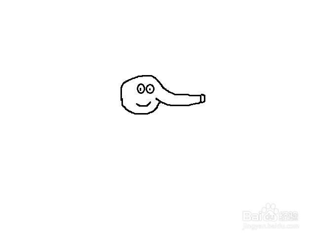 简笔画系列-怎样画大象
