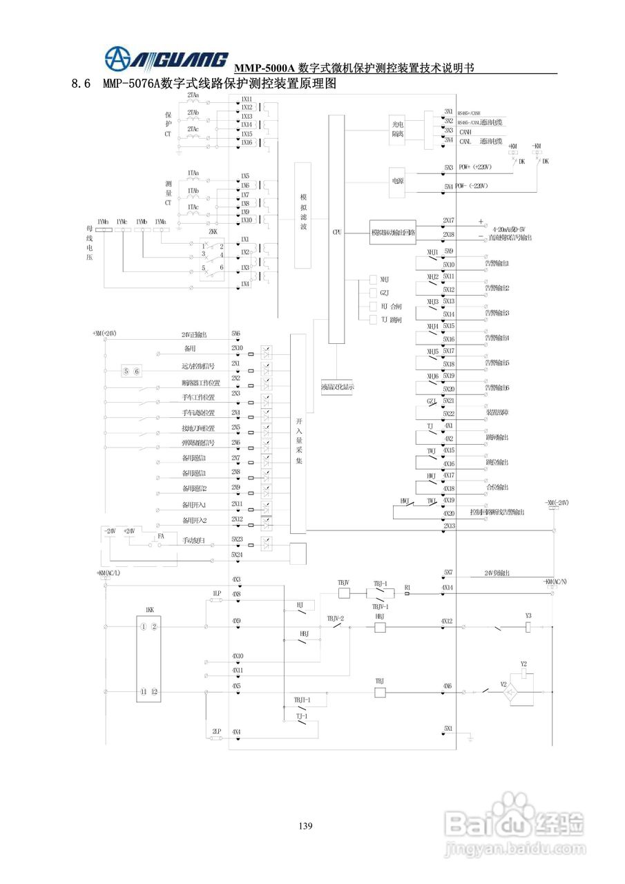 爱光MMP-5076A数字式线路保护测控装置说明书:[4]
