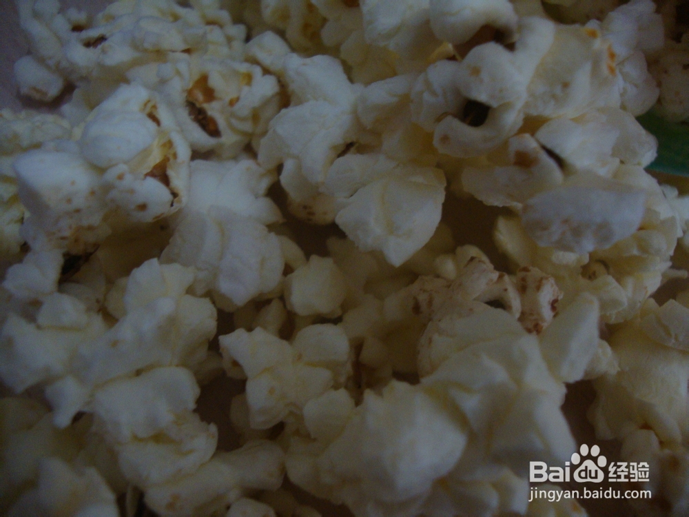 微波炉爆米花的做法?