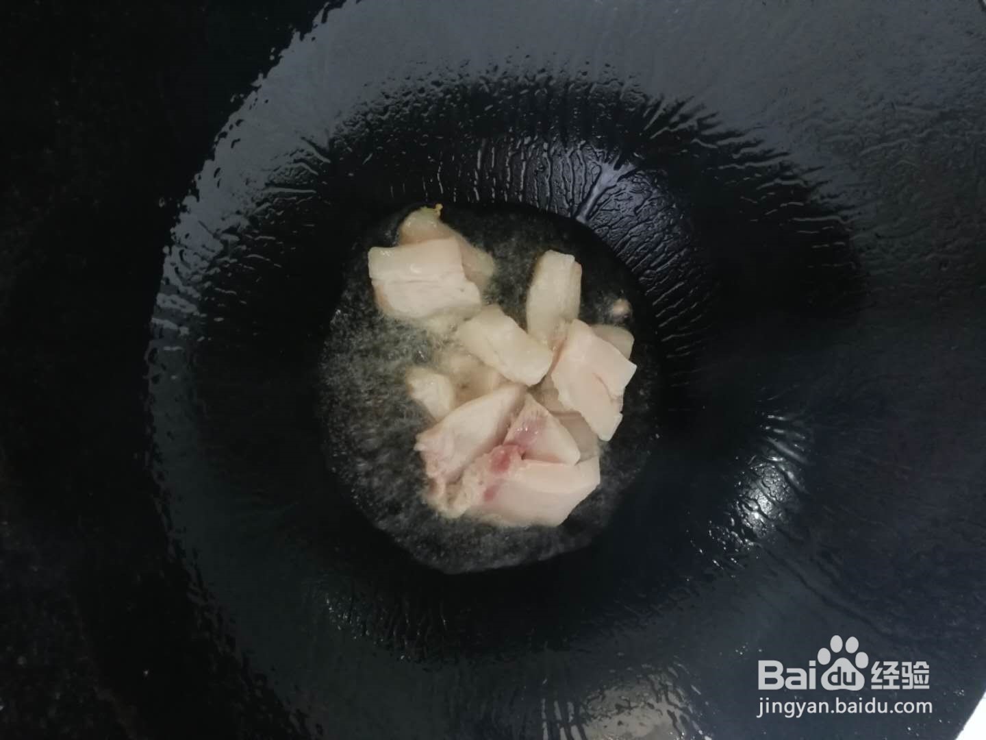 猪肉烧娃娃菜的做法