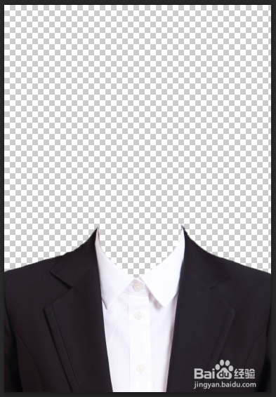 PS如何给证件照换服装