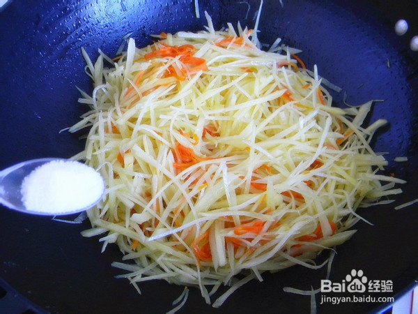 小炒土豆丝的制作方法