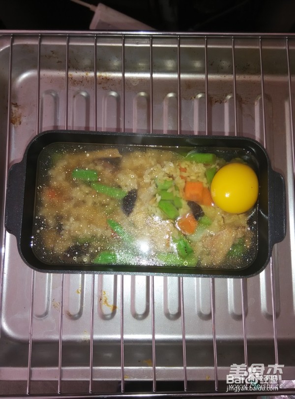 香菇鸡肉饭烤箱版