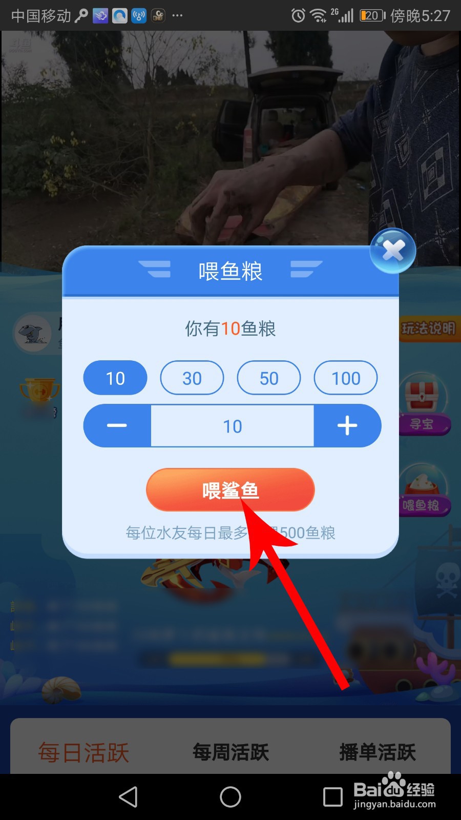 斗鱼鱼粮有什么用