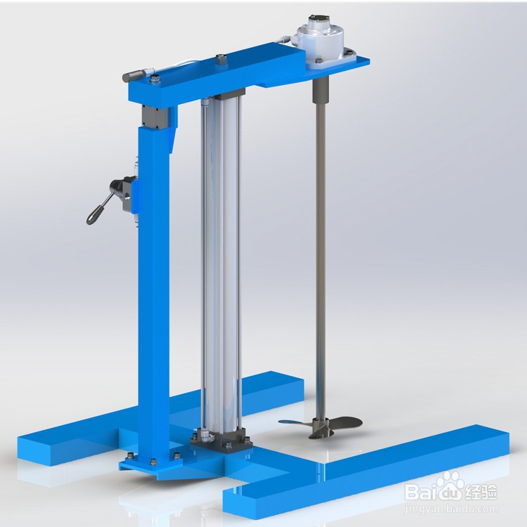 气动搅拌机搅拌液体涂料的注意事项