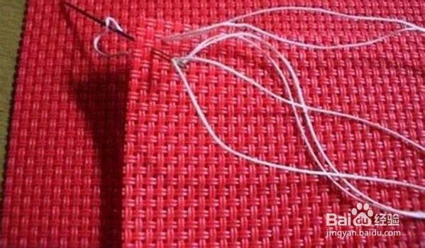 十字绣缝合教程