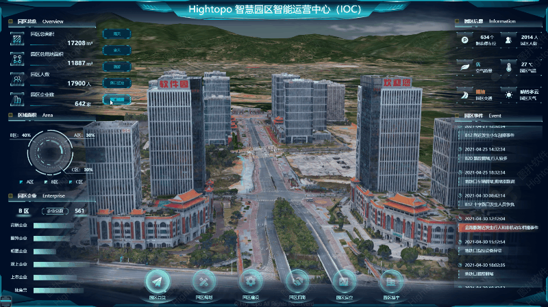 搭建Web GIS 智慧园区可视化平台