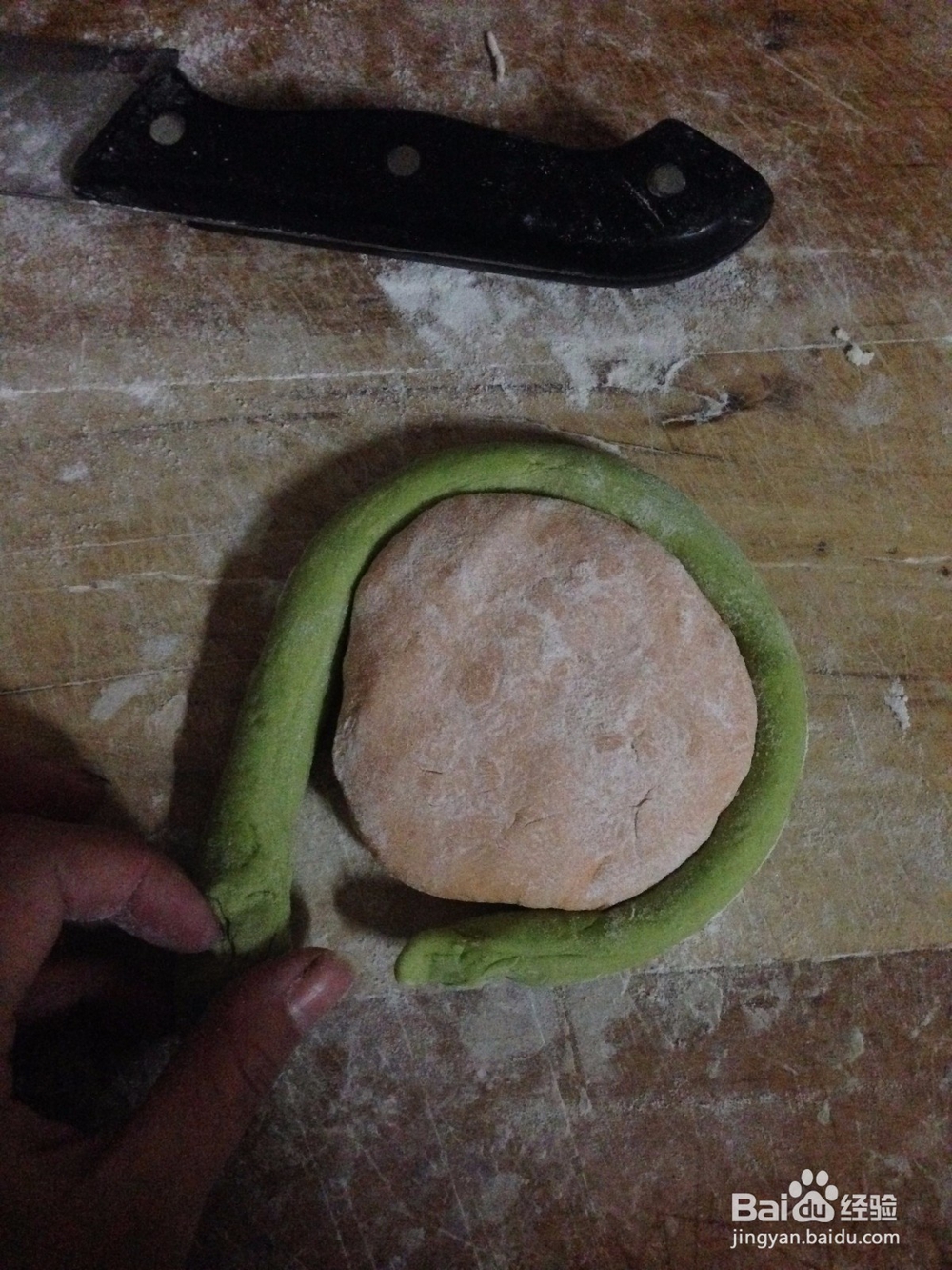 diy西瓜形状馒头