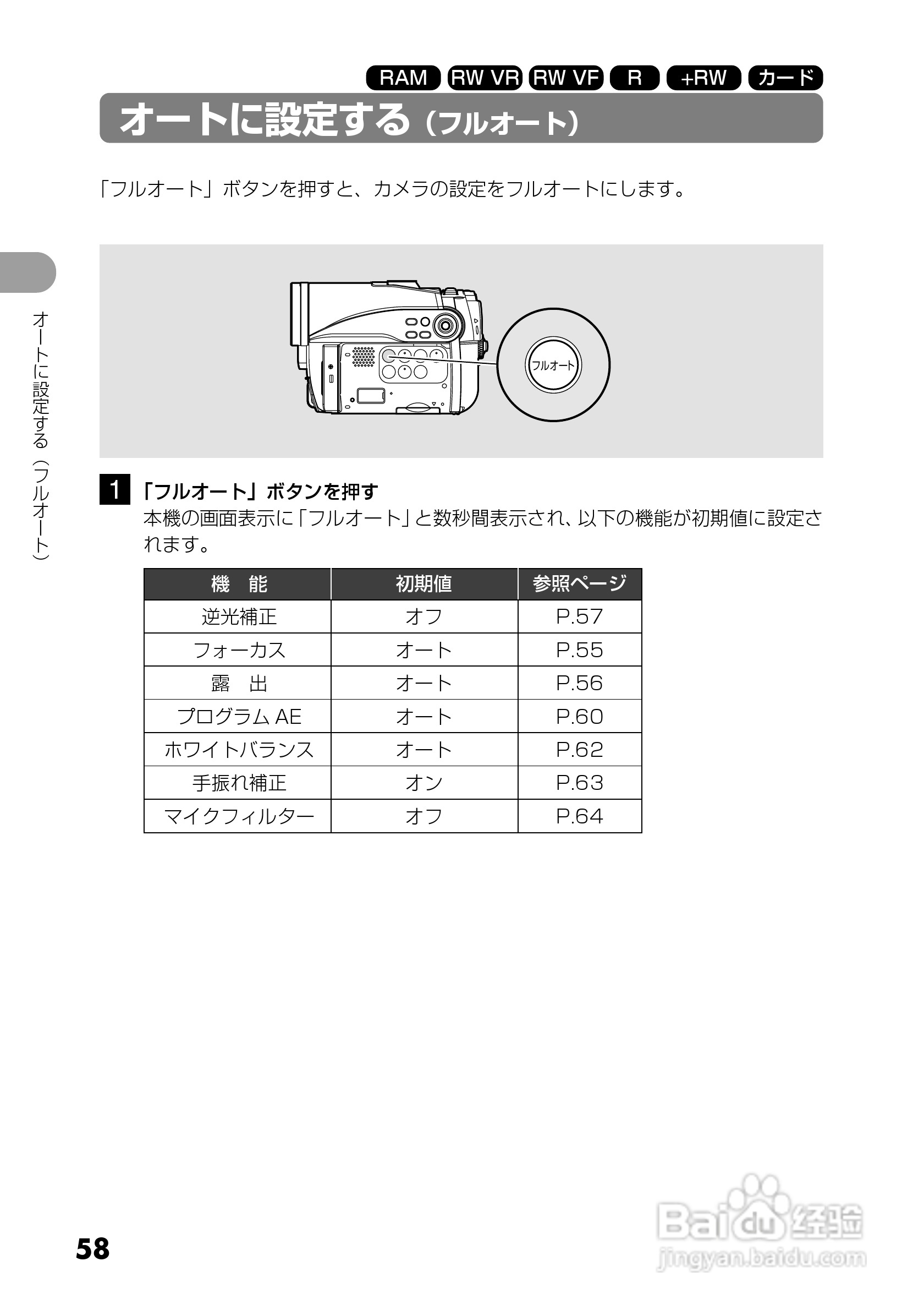 日立DZ-GX5300数码摄像机使用说明书:[6]