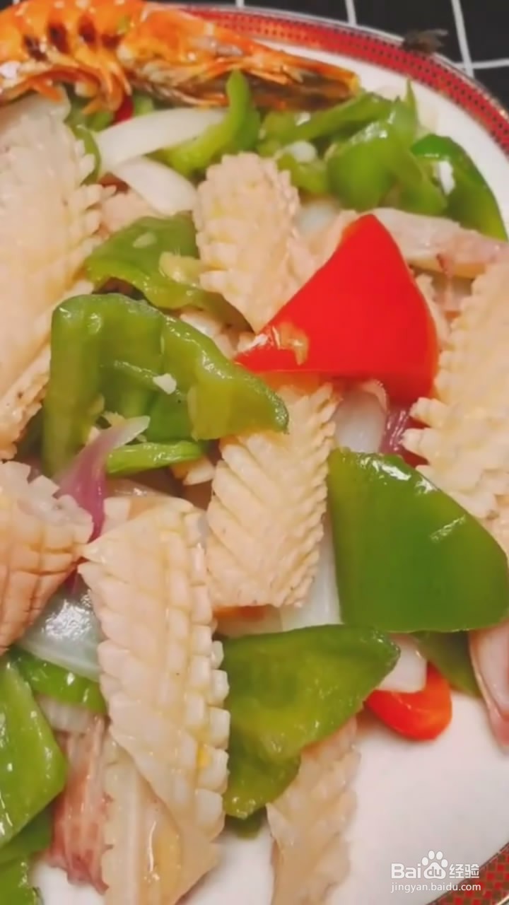 如何制作爆炒鱿鱼