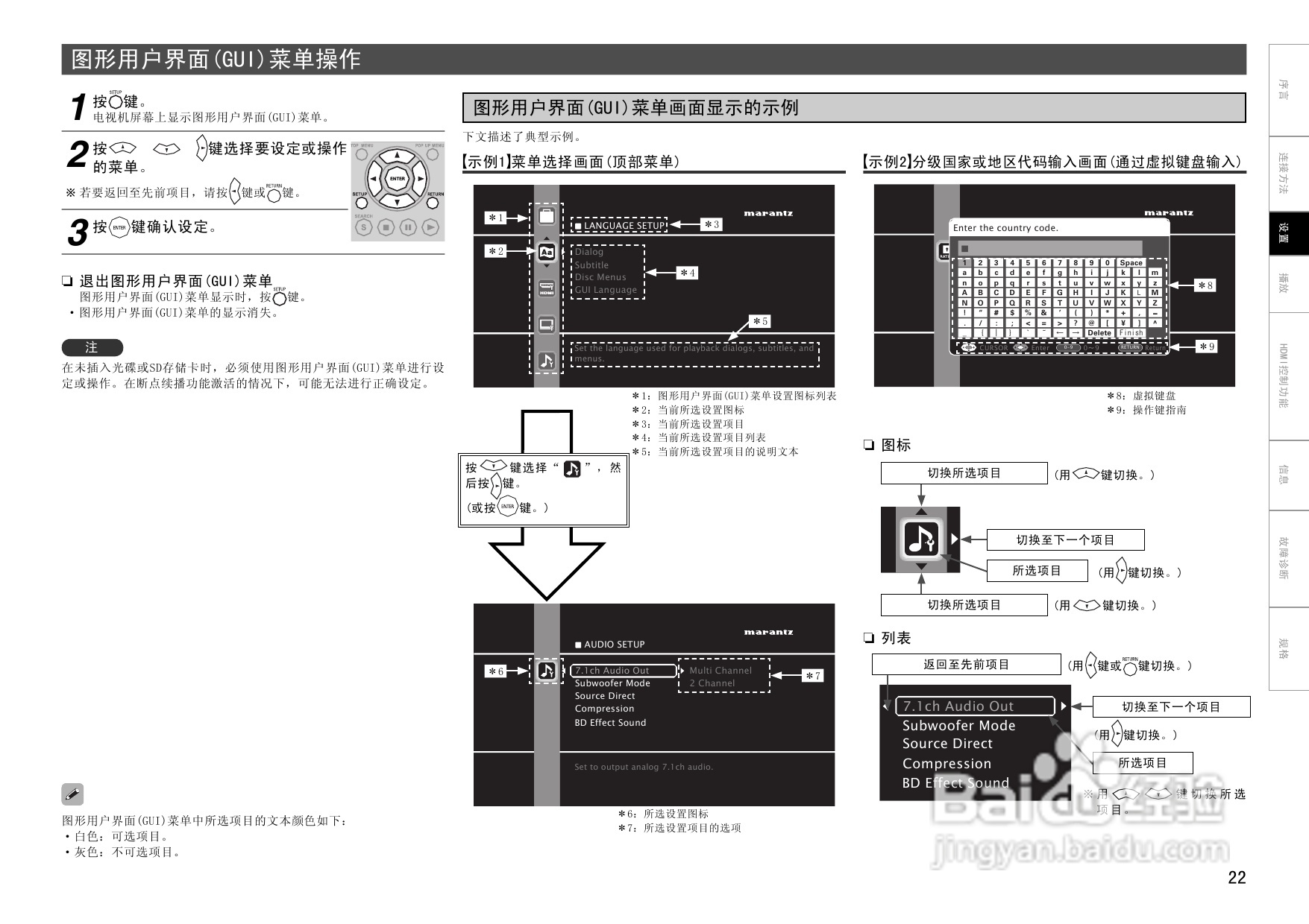 马兰士UD8004.功放使用说明书:[2]