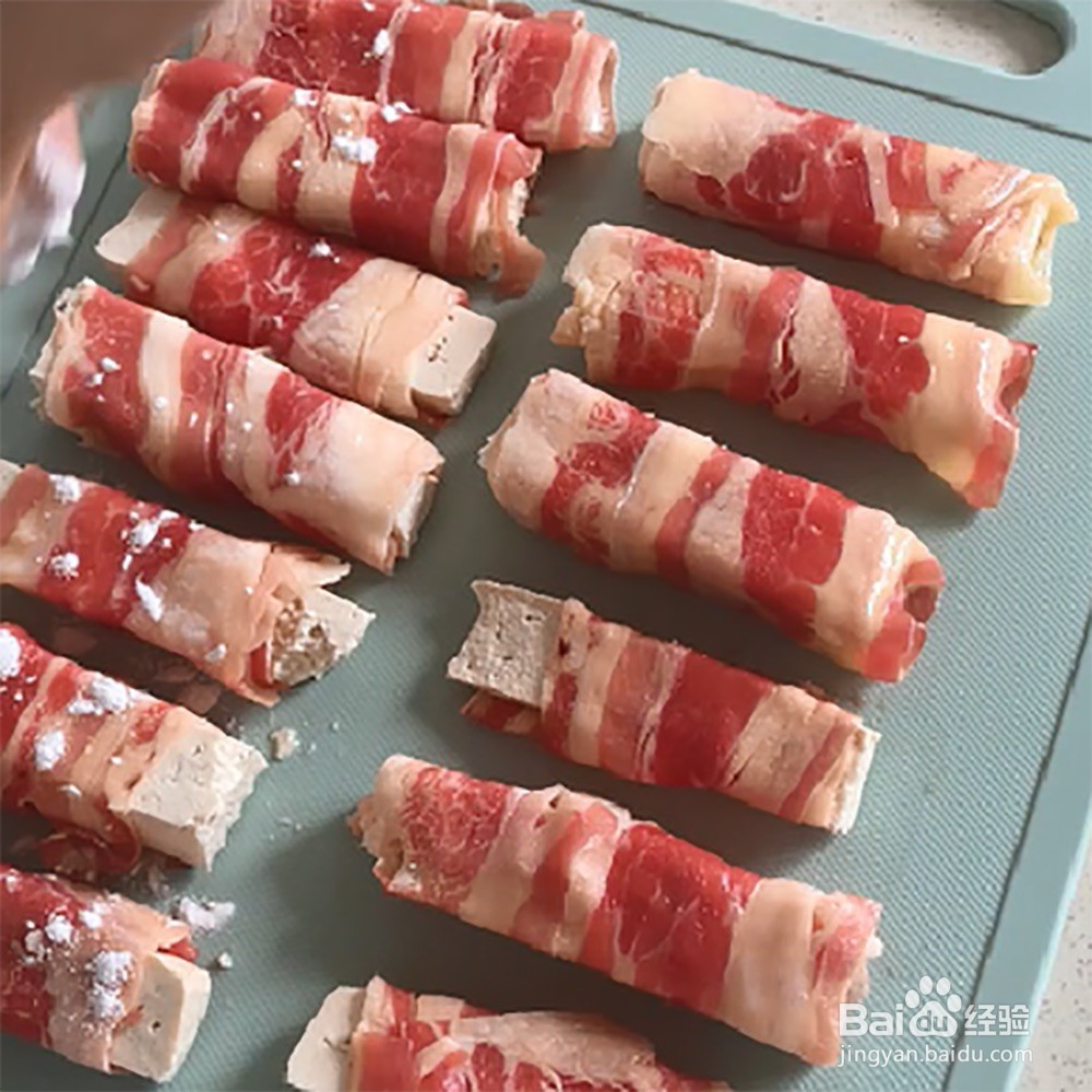 如何做肥牛豆腐卷