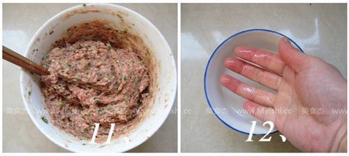 裹汁香菇牛肉丸的做法