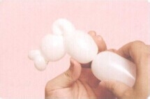 魔法气球造型系列之气球小木马