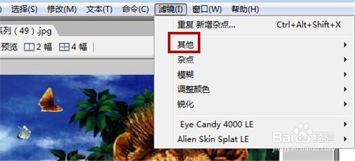 在Fireworks软件中如何设置透明背景效果?