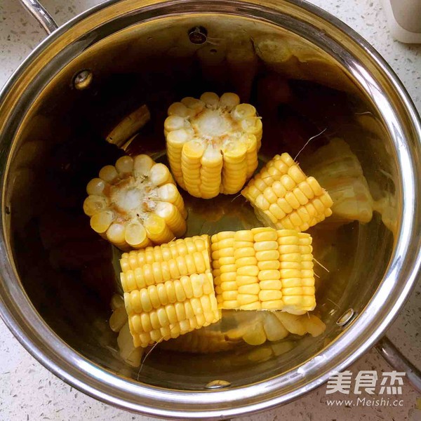 奶香玉米的做法