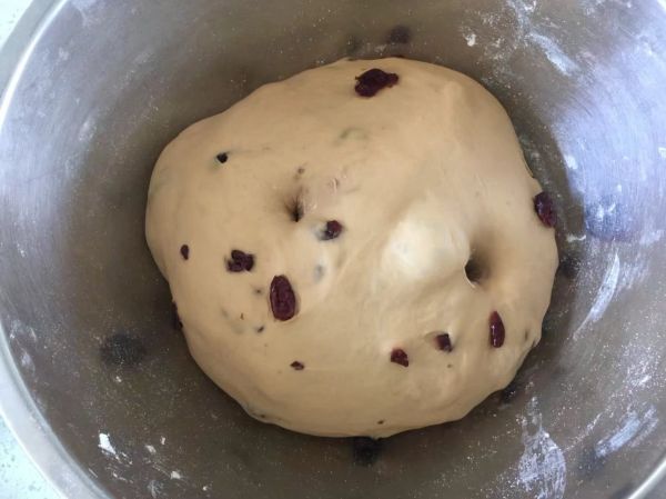 红糖蔓越莓软欧