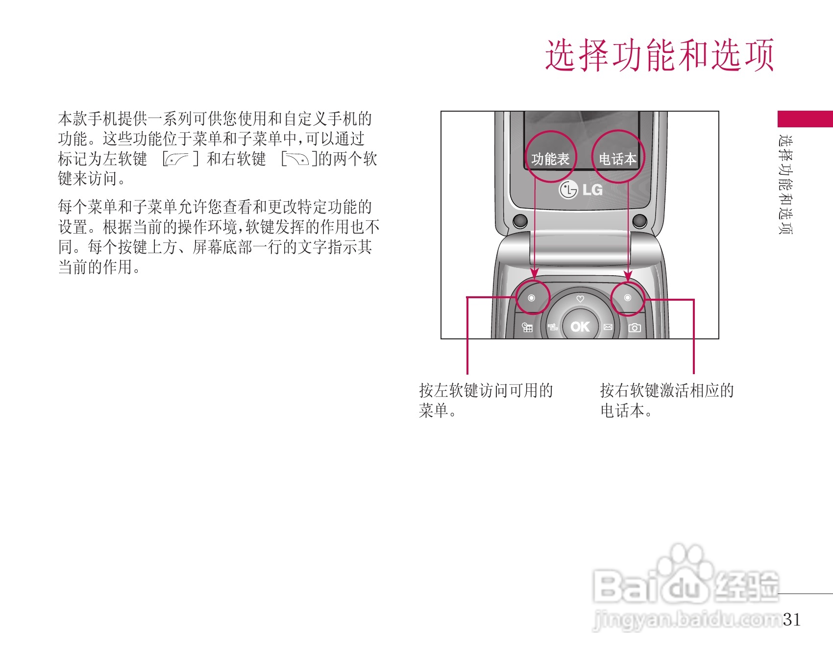 LG KG248手机使用说明书:[4]