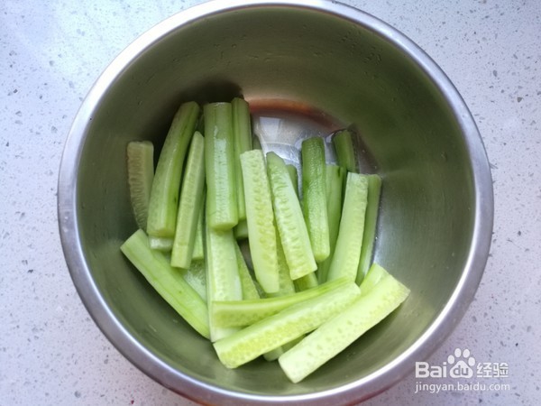 教你做凉拌黄瓜条