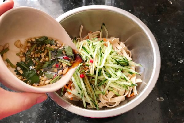 夏日清爽凉拌三丝